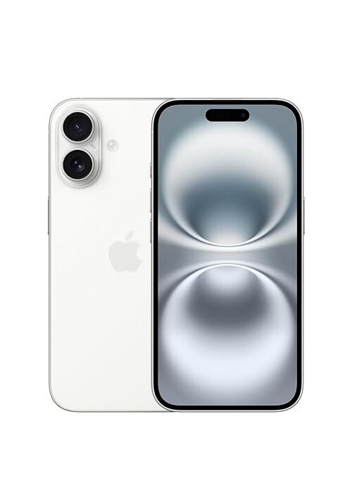 Apple iPhone 16 (White, 128 GB)