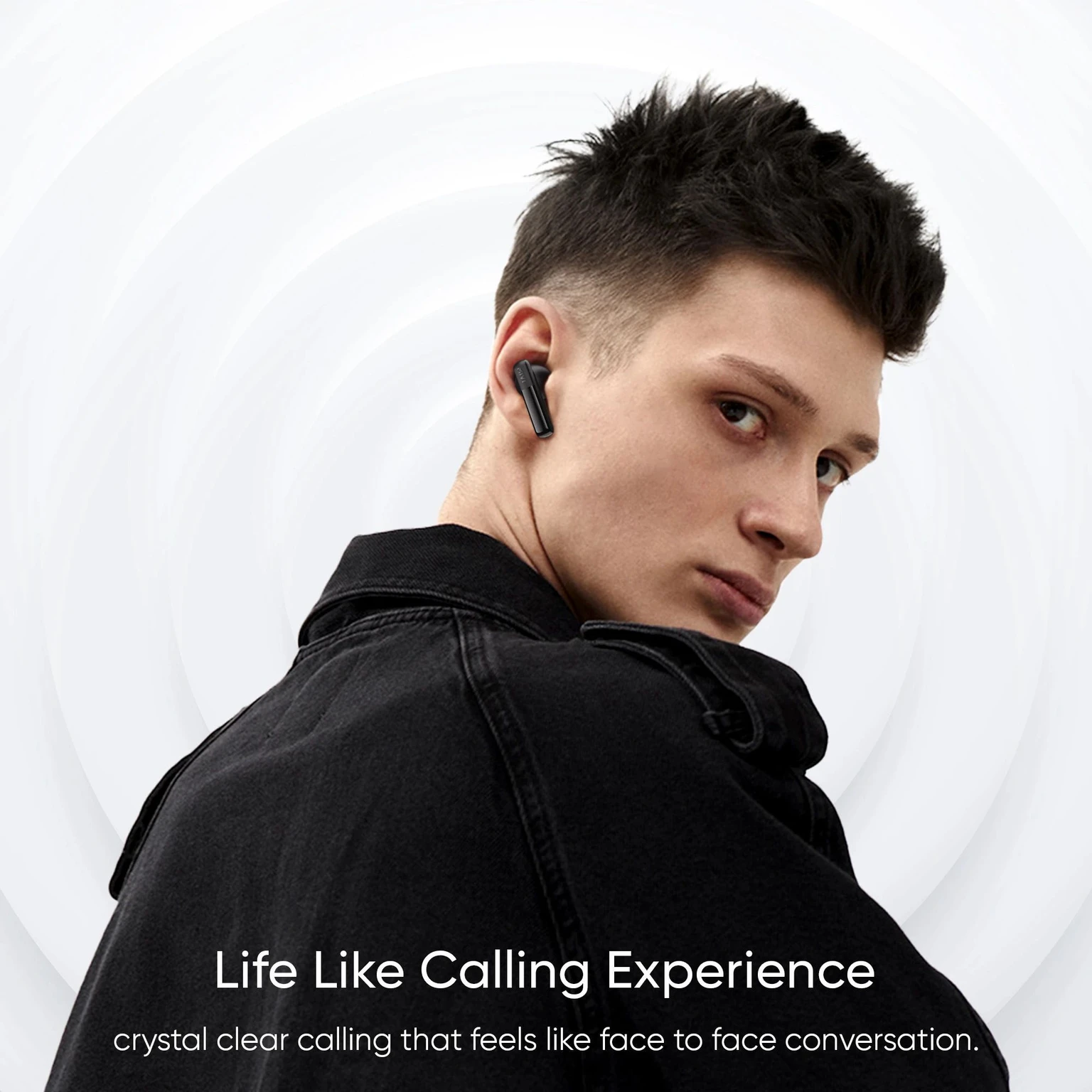 Mivi Duopods K2, 40Hrs PT, HD Call, Fast Charging, 50ms Latency,IPX4, Voice Asst.5.3v Bluetooth Headset (Black, True Wireless) - Image 6