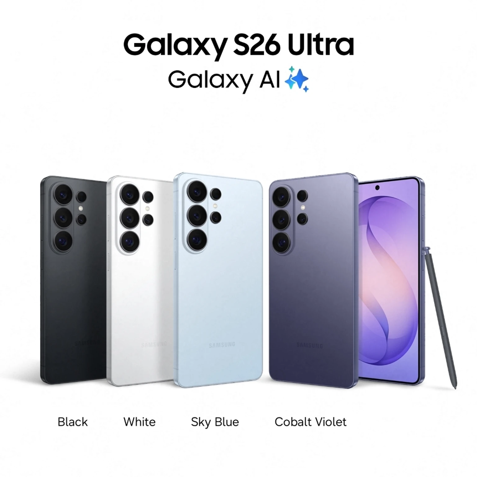 Samsung Galaxy S26 Ultra 5G (Cobalt Violet, 512 GB) (12 GB RAM) - Image 2