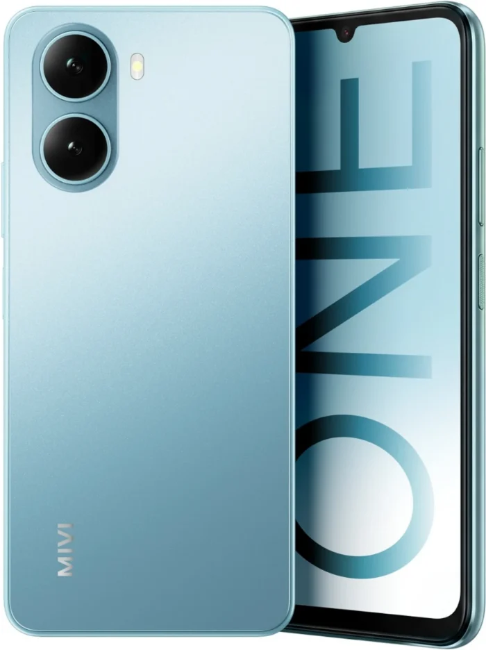 Mivi One 5G (ice blue, 128 GB) (6 GB RAM)